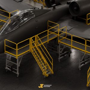 A-10 Aircraft Maintenance Stands & Platforms | JE Technology