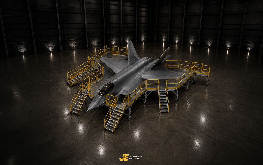 F-35 Lightning II Full Wrap Maintenance Stand